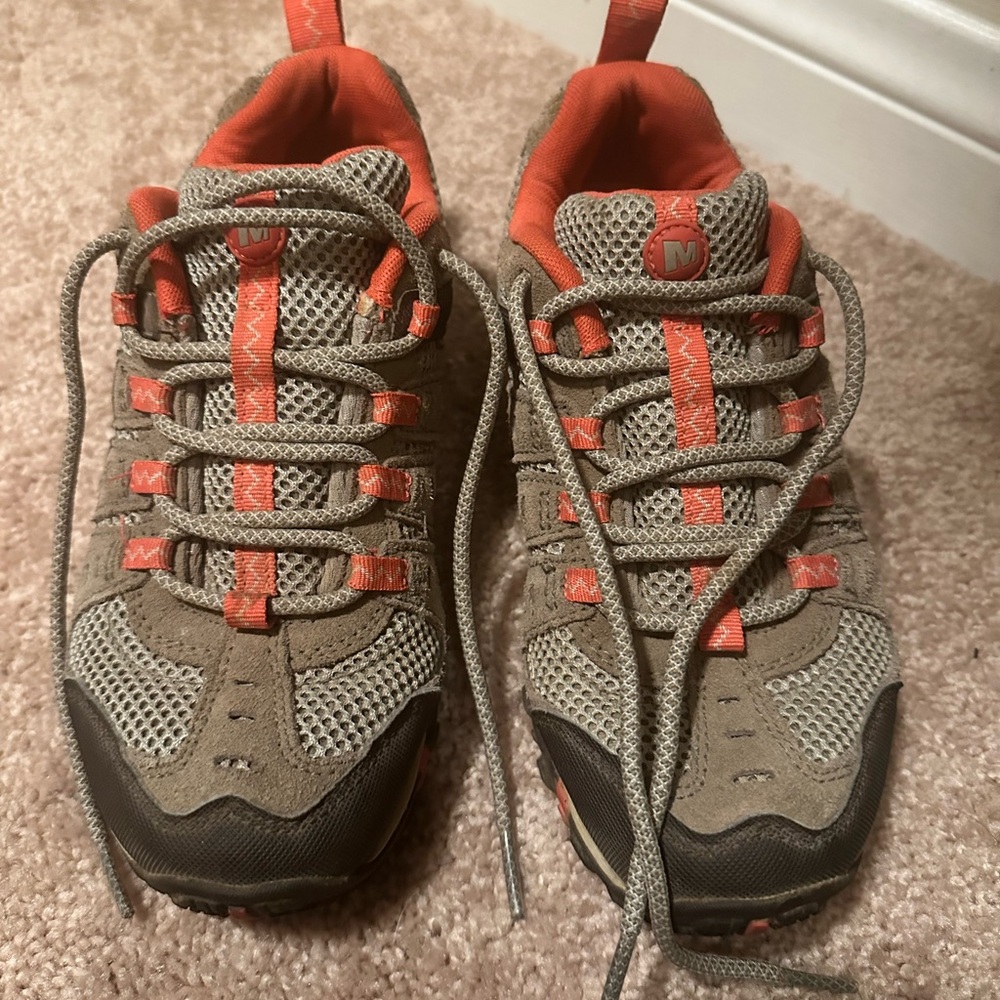 Merrell Women's Orange and Gray Performance Footwear